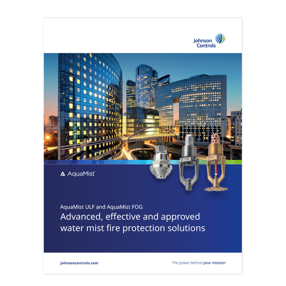 Advanced, Effective and Approved Water Mist Fire Protection Solutions Brochure