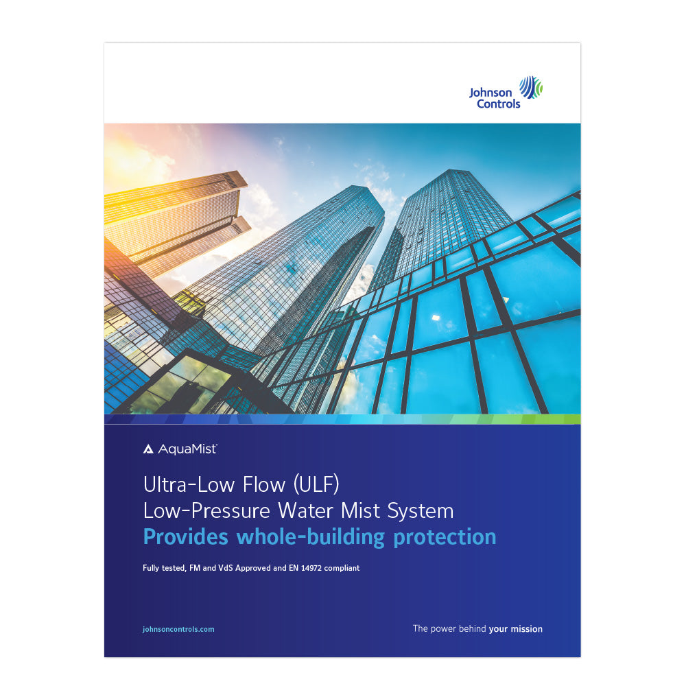 ULF - Lower-Pressure Water Mist System