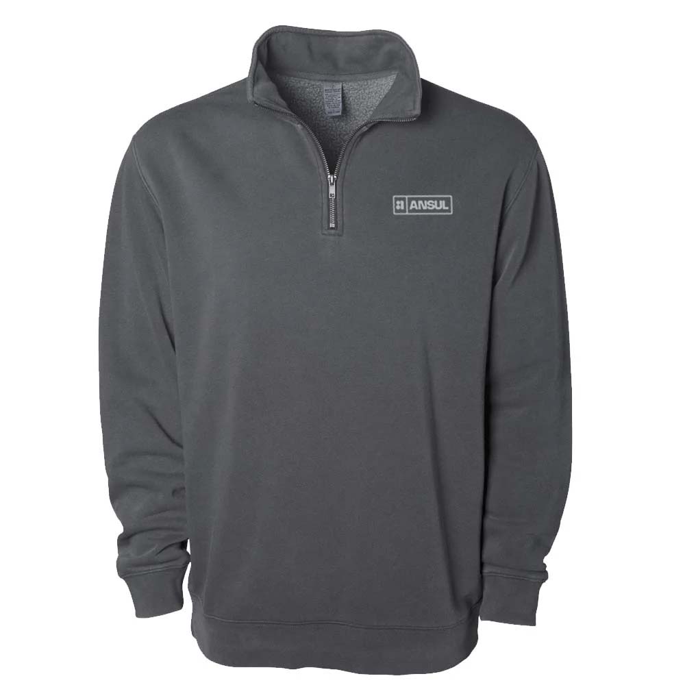 Independent Trading Co. Pigment-Dyed 1/4 zip Pullover