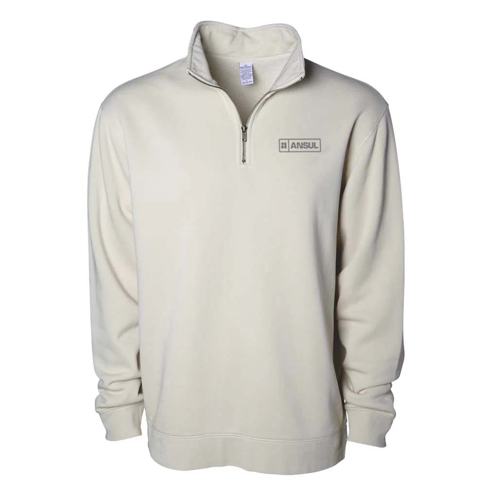 Independent Trading Co. Pigment-Dyed 1/4 zip Pullover