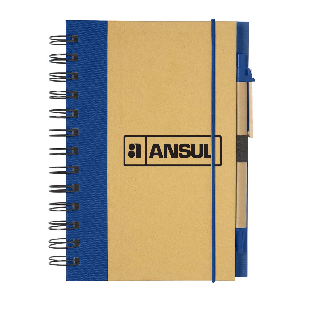 Eco-Inspired  Spiral Notebook & Pen ($4.80ea)