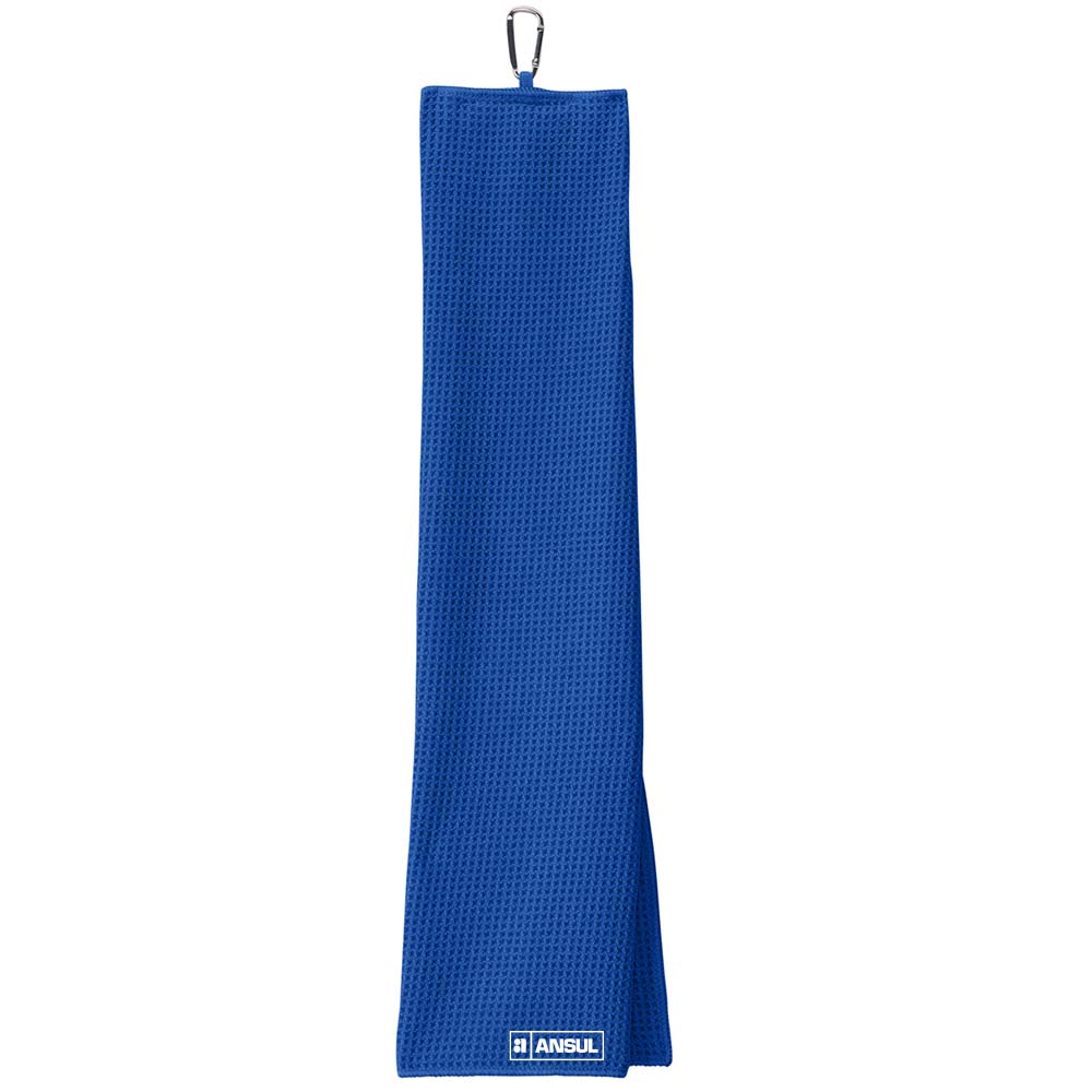 Waffle Microfiber Golf Towel