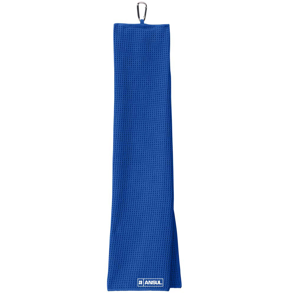 Waffle Microfiber Golf Towel